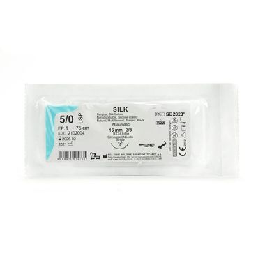 5 0 silk suture