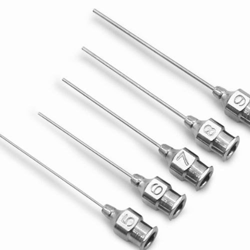 Stainless Steel Irrigating Straight Needle