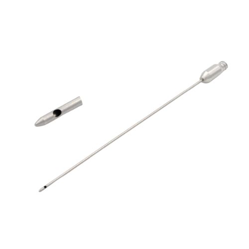 Stainless Steel Straight Needle with Metal Base