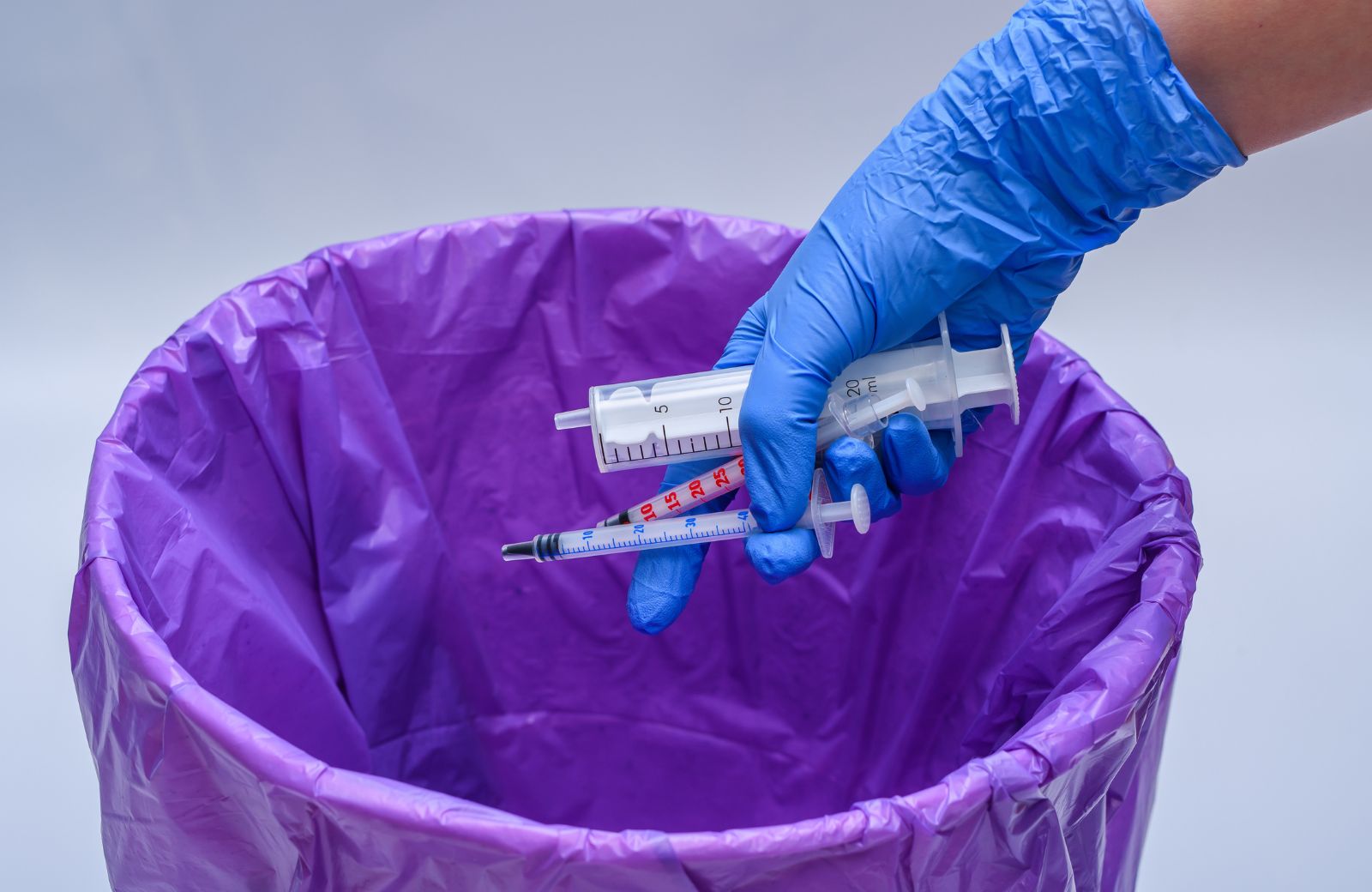 Disposing of Syringes